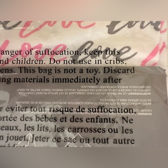 NEW Betty & Bob 2pc Hat and Swaddle Blanket 30in. X 40in Set Pink Love - Picture 6 of 7